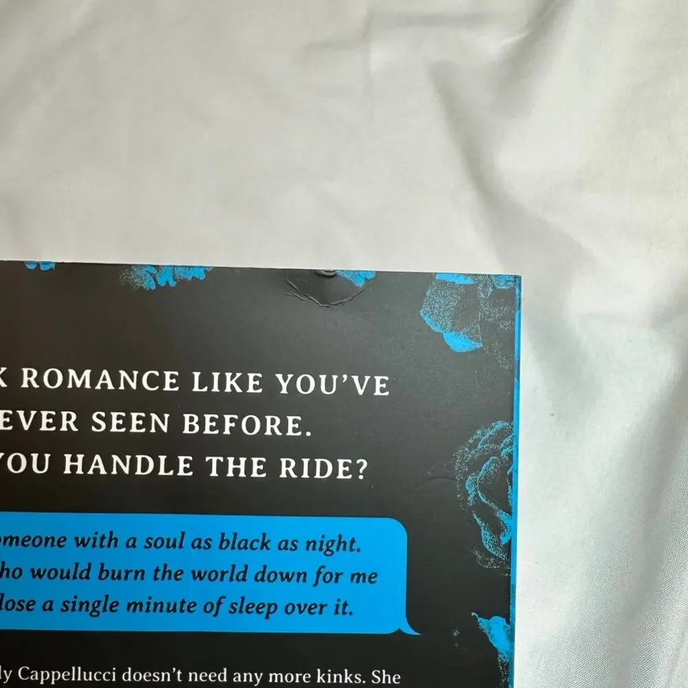 Lights Out Navessa Allen B&N Exclusive Sprayed Edges Paperback Dark Romance